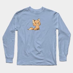 Kawaii and cute fox Long Sleeve T-Shirt